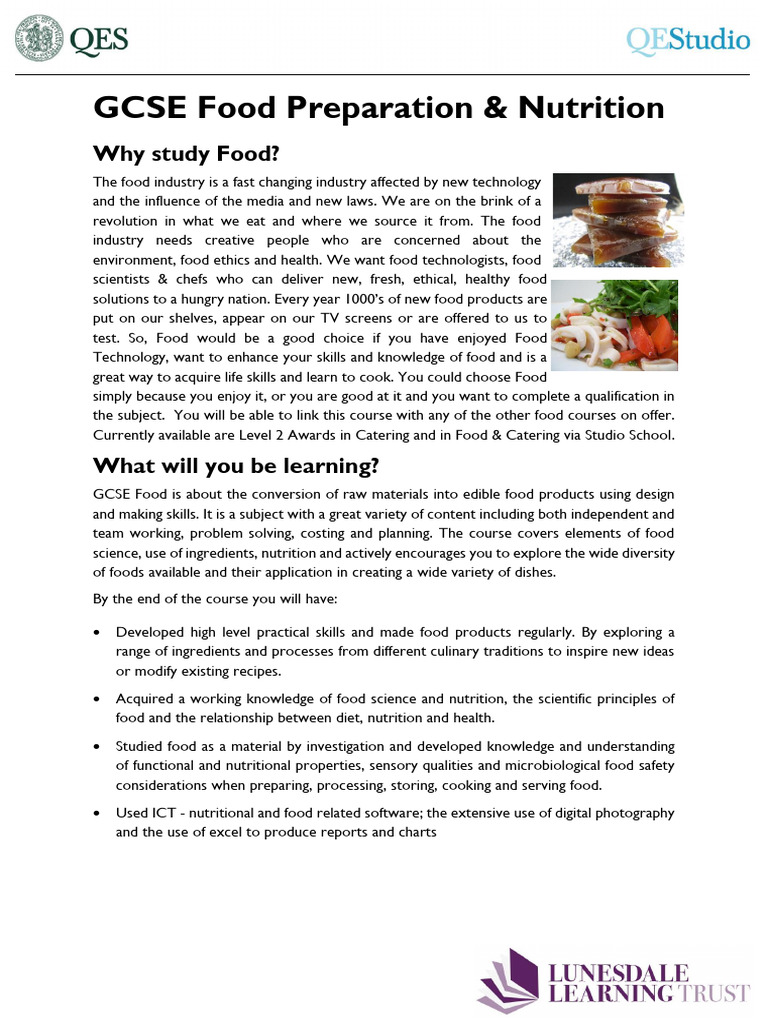 GCSE FOOD PREPARATION AND NUTRITION GRADE BOUNDARIES visual data 7