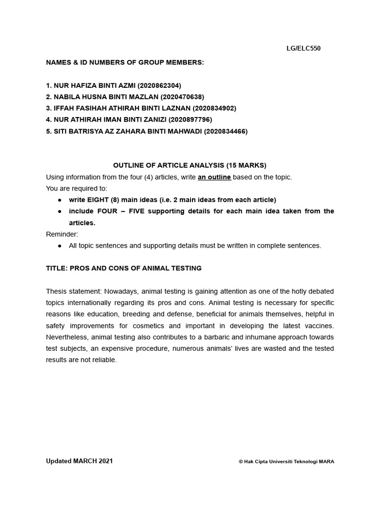 Animal Testing: Pros and Cons Explored | PDF | Animal Testing | Medicine