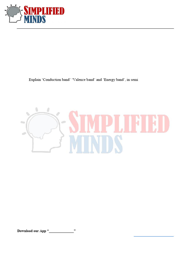 Semiconductor Electronics PYQs Guide | PDF