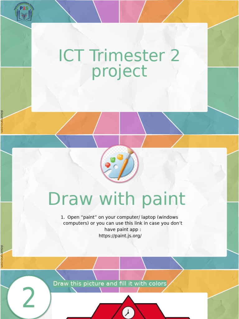 ICT Trimester 2 Paint Project Guide | PDF