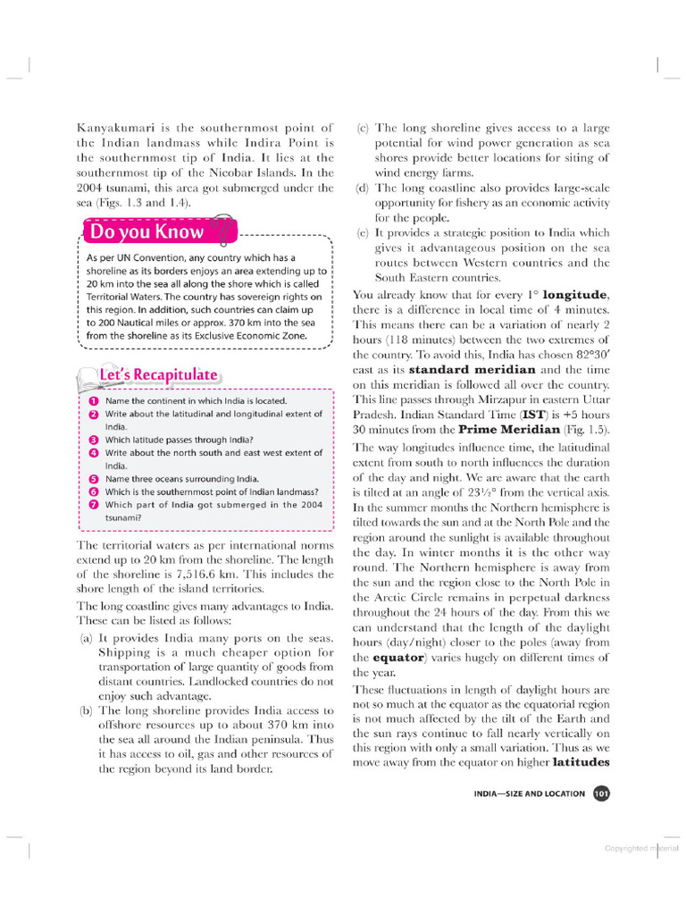 S.ST Class 9 Imp MCQs | PDF