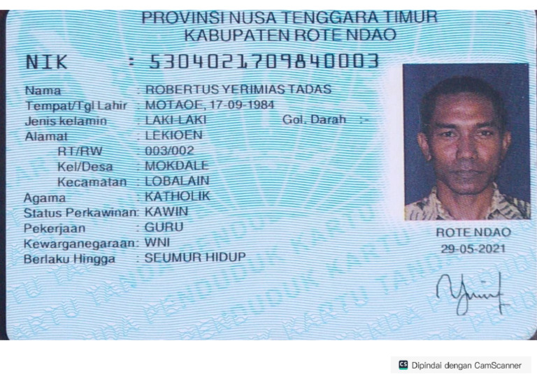 KTP Yeri Bagus | PDF