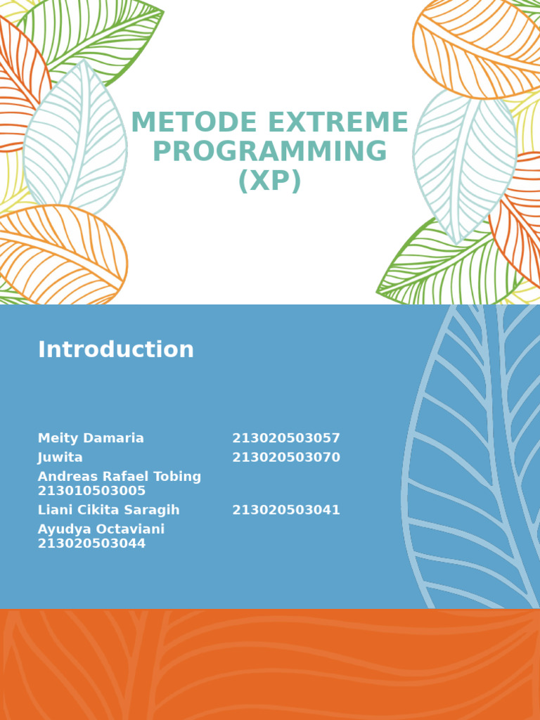 Metode Extreme Programming (XP) | PDF