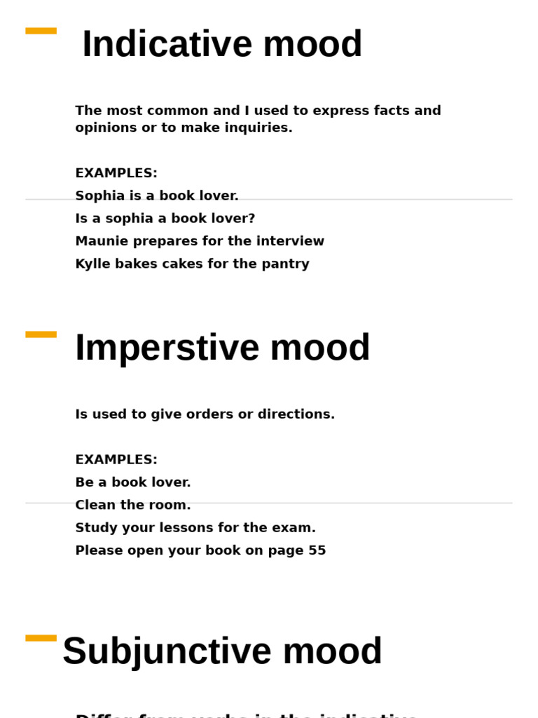 Understanding Imperative Verbs | PDF