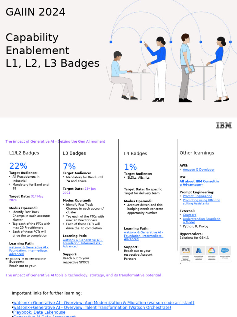 Generative AI Enablement Strategy 2024 | PDF | Artificial Intelligence ...