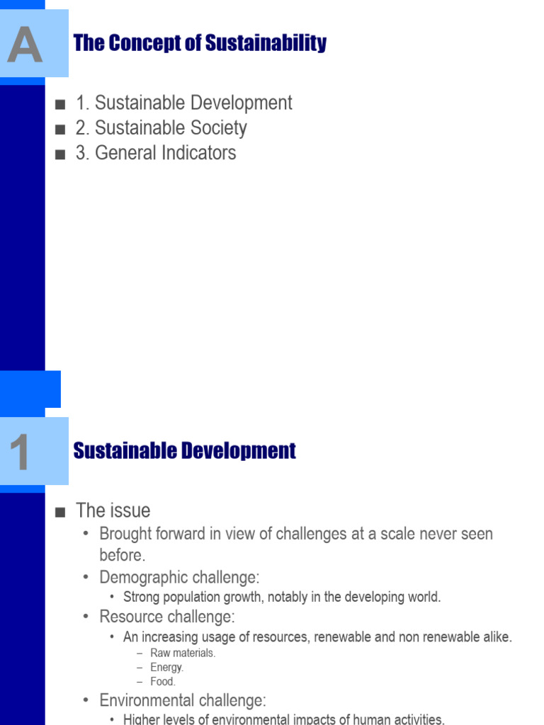 Environmental Sustainability Pdf Sustainability Sustainable