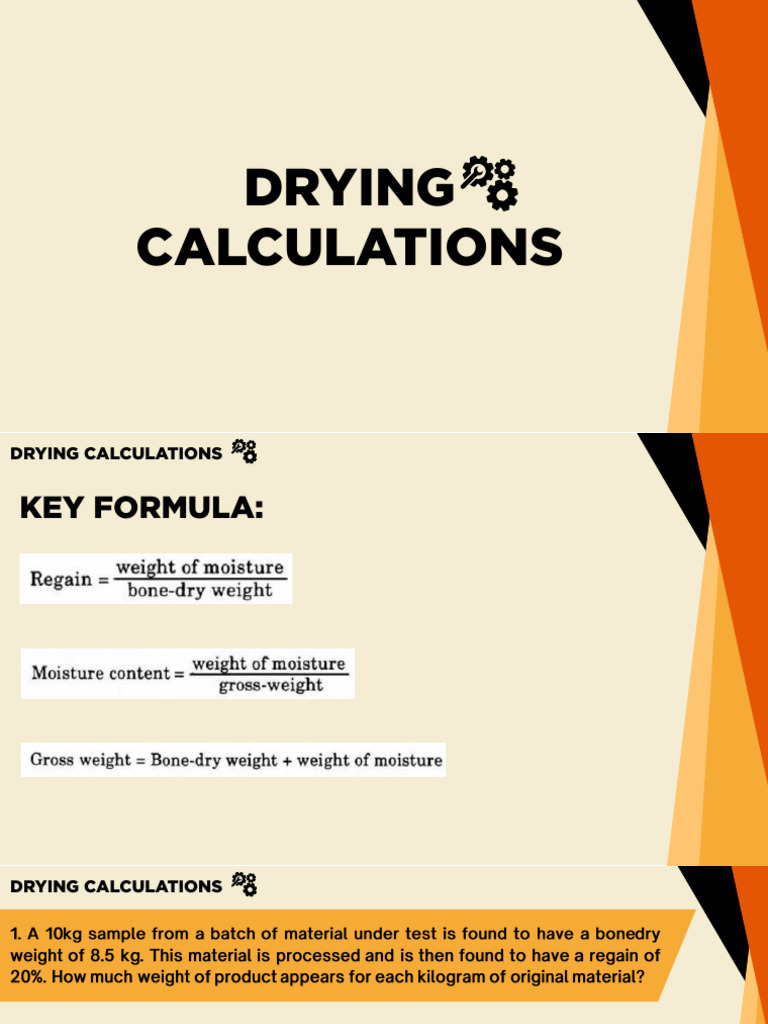 Group 6 - Industrial Drying Equipment or Engineering Part 2 | PDF