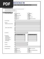 Vendor Creation Form | PDF