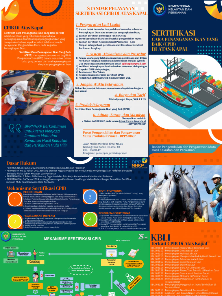 Persyaratan Sertifikat CPIB Kapal Perikanan | PDF