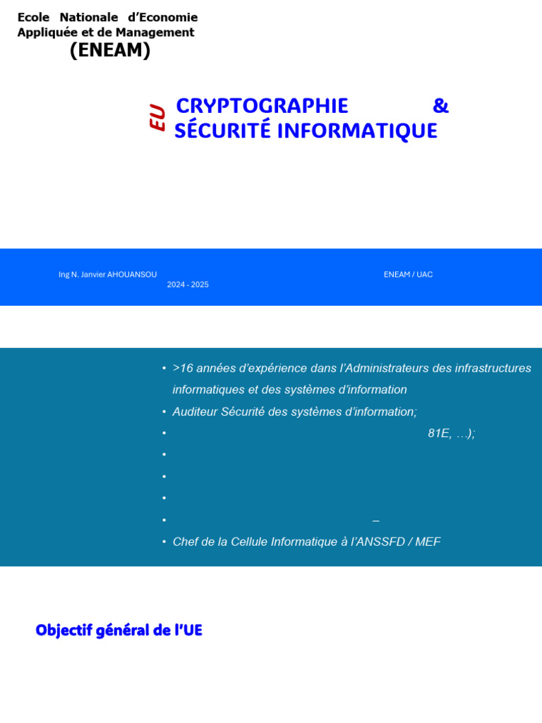 Cryptographie et Sécurité Informatique | PDF | Certificat électronique ...