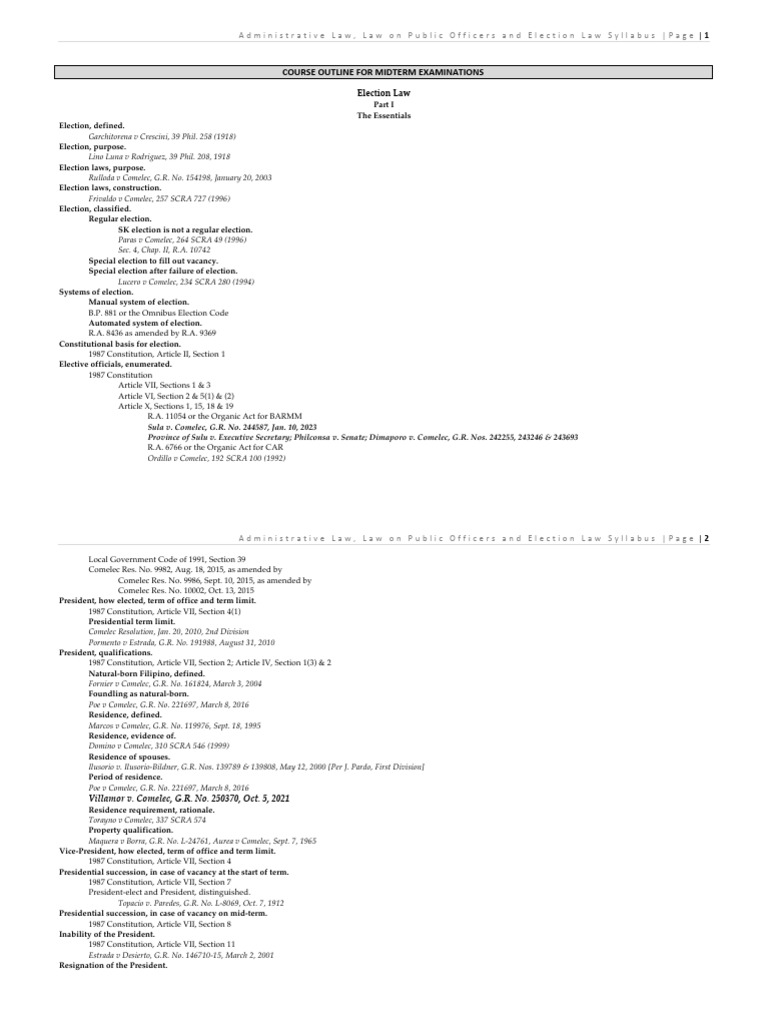 2025ELECTION PDF Commission On Elections (Philippines) Suffrage