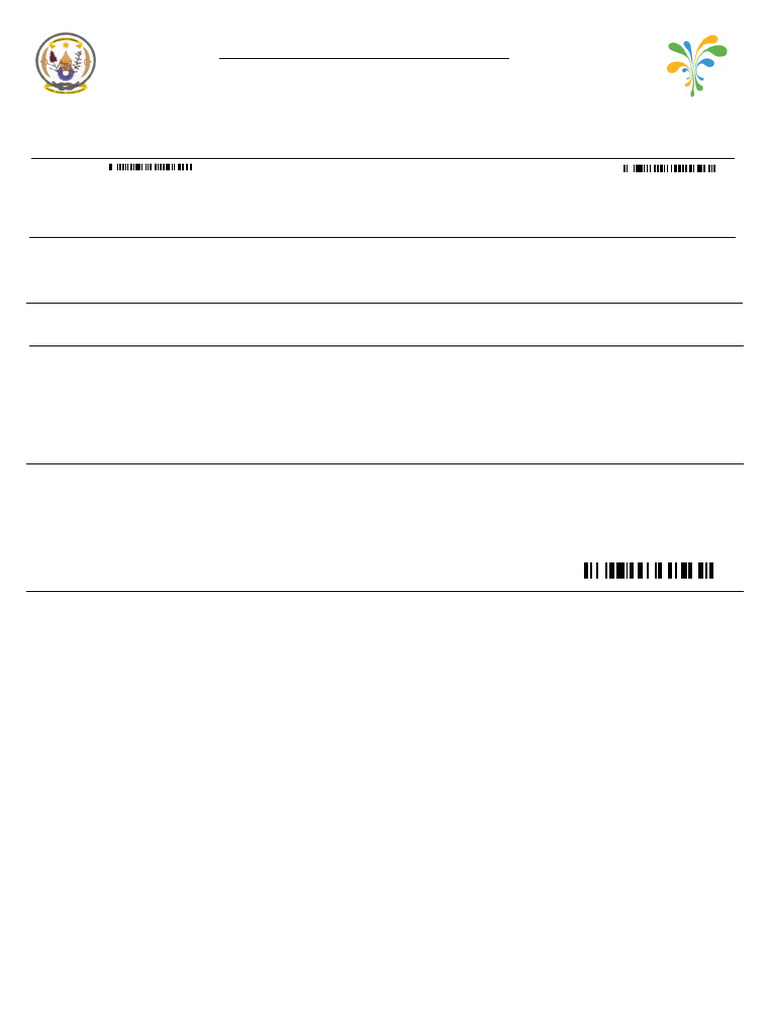 CIT Tax Acknowledgement - Rwanda | PDF