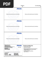State Farm Temporary Insurance Card | PDF | Vehicle Insurance | Insurance