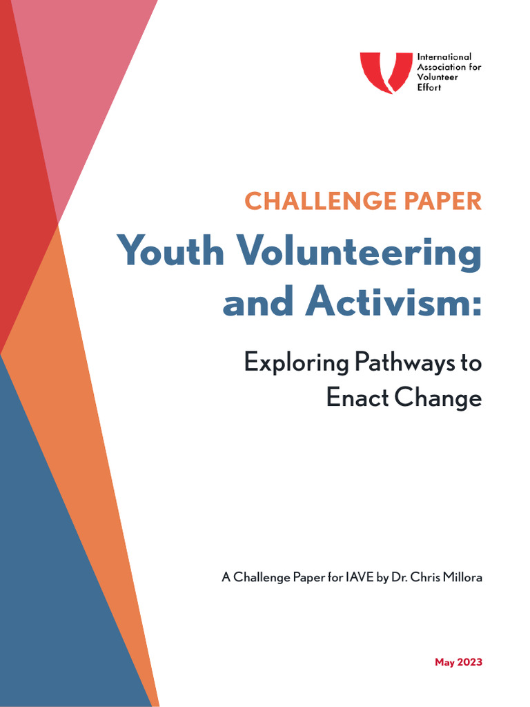 Youth Activism and Volunteering Insights | PDF | Activism | Volunteering