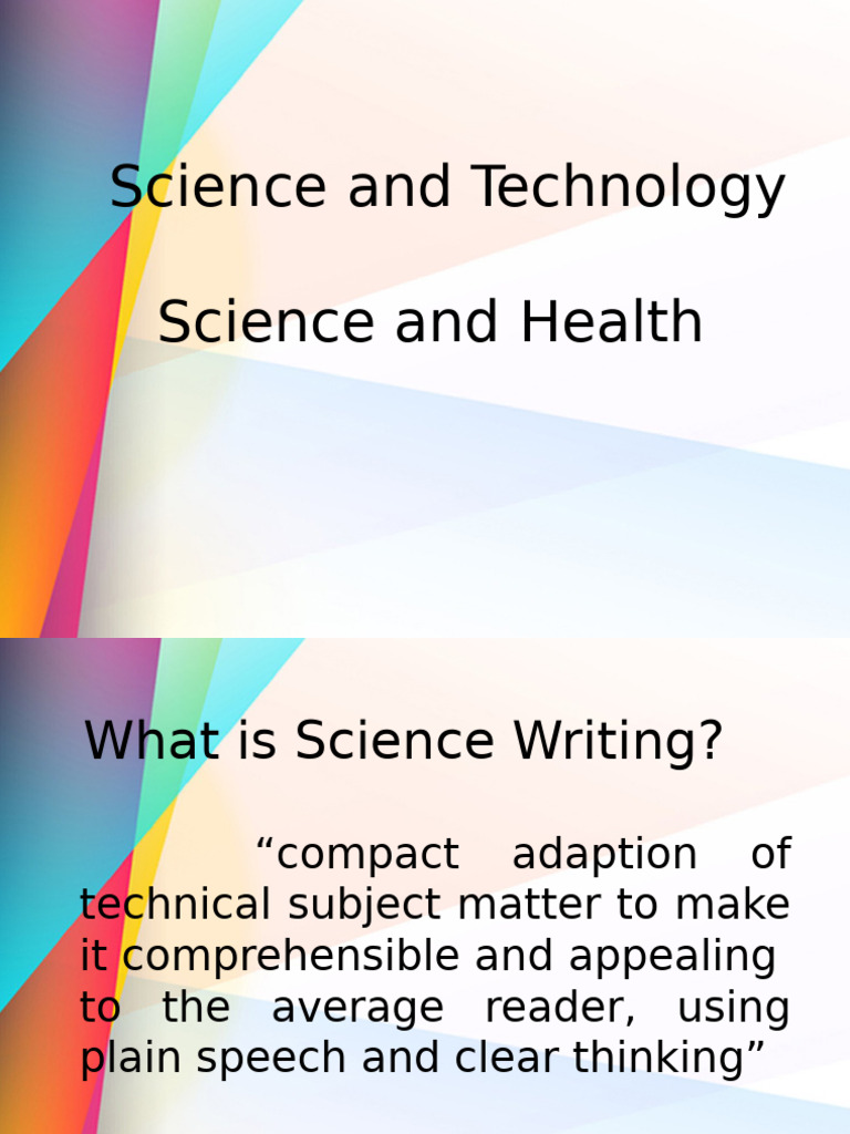 SCIENCETECHNOLOGY-LECTURE (1) A | PDF | Nature
