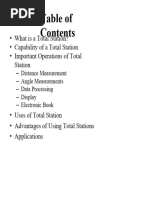 Total Station Setup and Data Transfer Guide | PDF | System Software ...