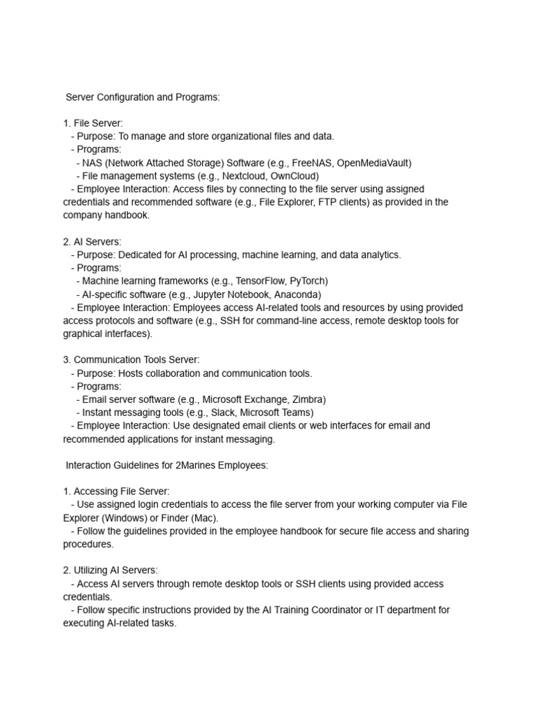 2marines Server Breakdown | PDF | Computer Network | Virtualization