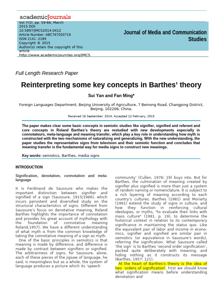 ABC767050719 | PDF | Semiotics | Human Communication