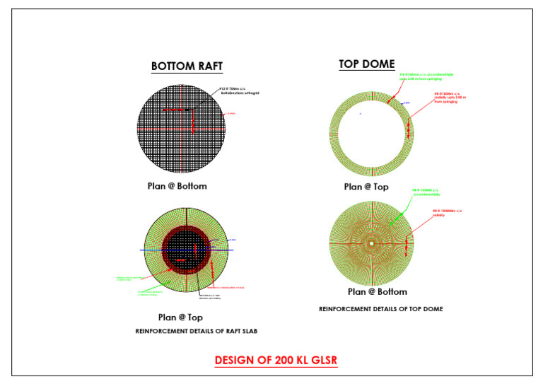 Sump Wall Reinforcement Details | PDF