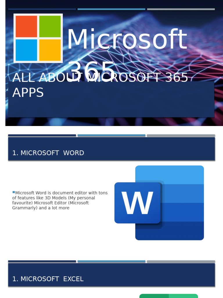 All About Microsoft 365 Apps | PDF