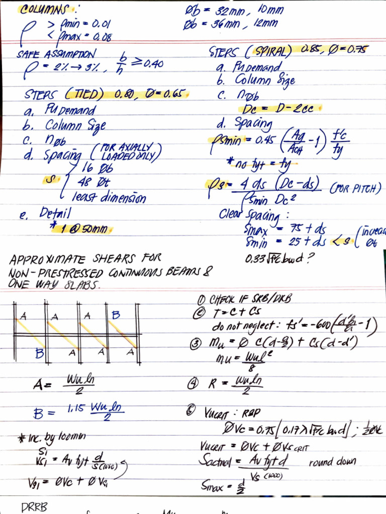 RCD ColumnShear | PDF