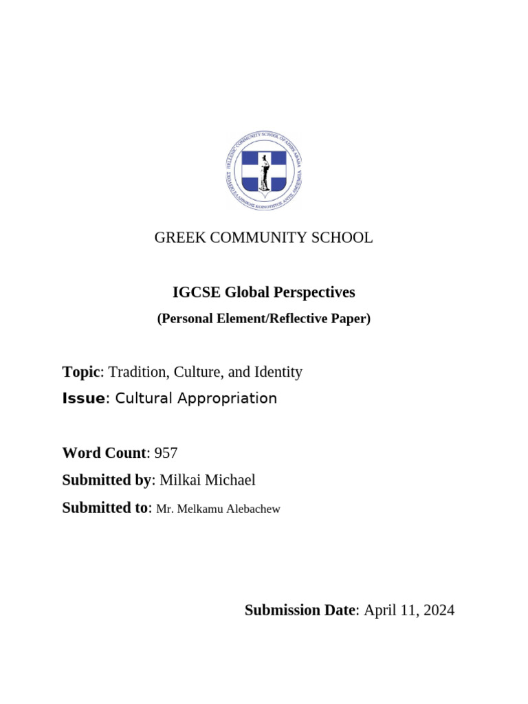 Milkai Michael Reflective Paper GP | PDF | Communication | Learning