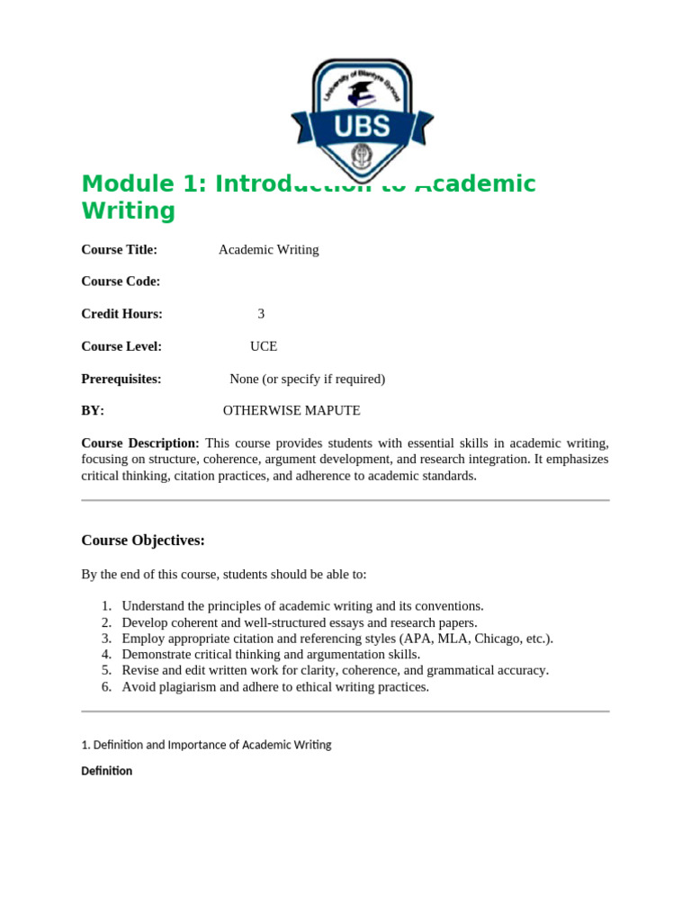 Principles Of Academic Writing Overview Pdf Essays Thesis