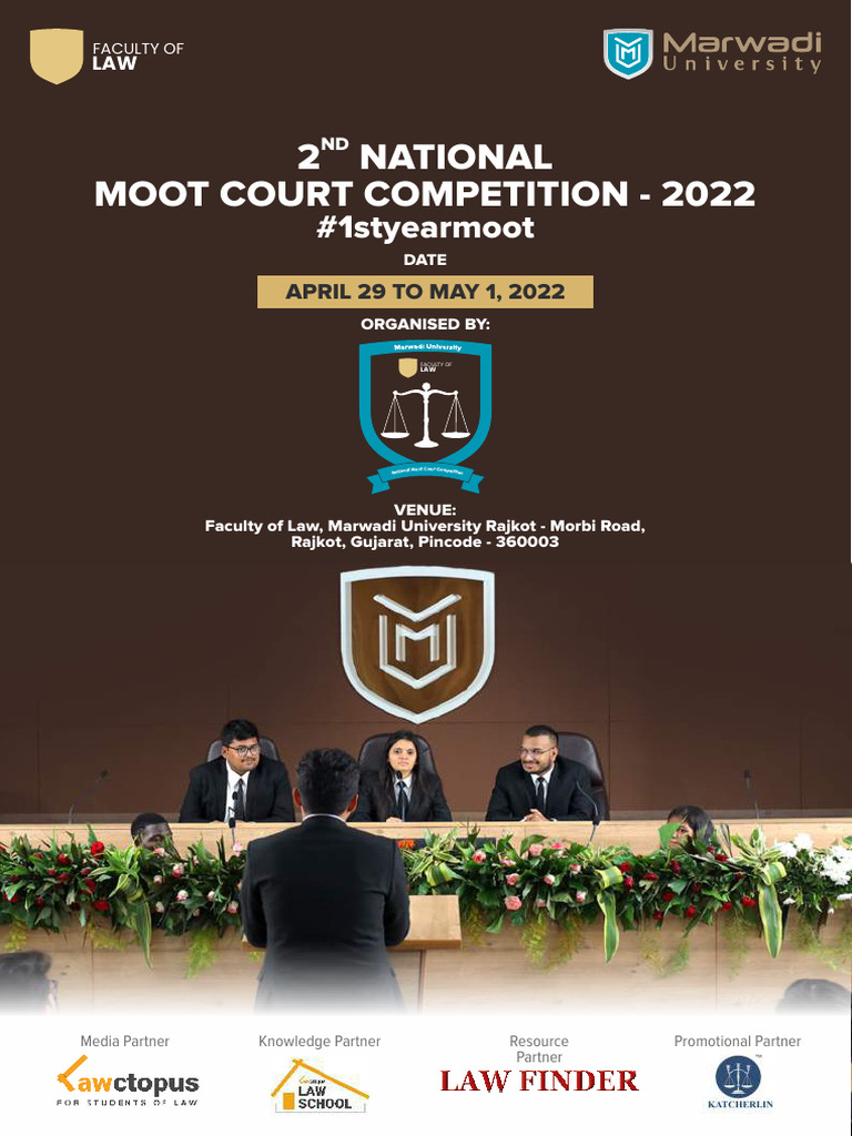 2nd National Moot Court Competition 2022 | PDF | Justice | Crime & Violence
