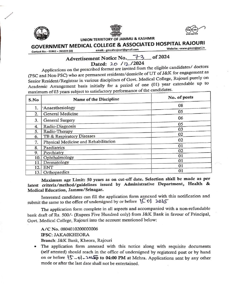 GMC Rajouri | PDF