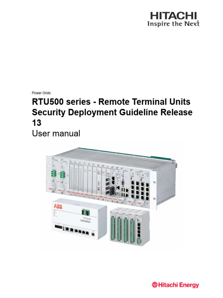 RTU500 Series - Remote Terminal Units Security Deployment Guideline ...