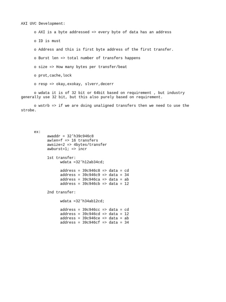 Axi Development | PDF
