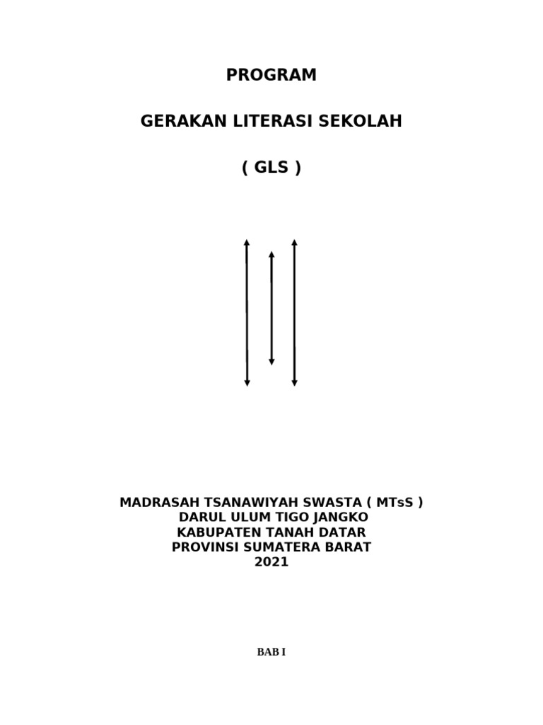 Contoh Program Literasi Sekolah | PDF