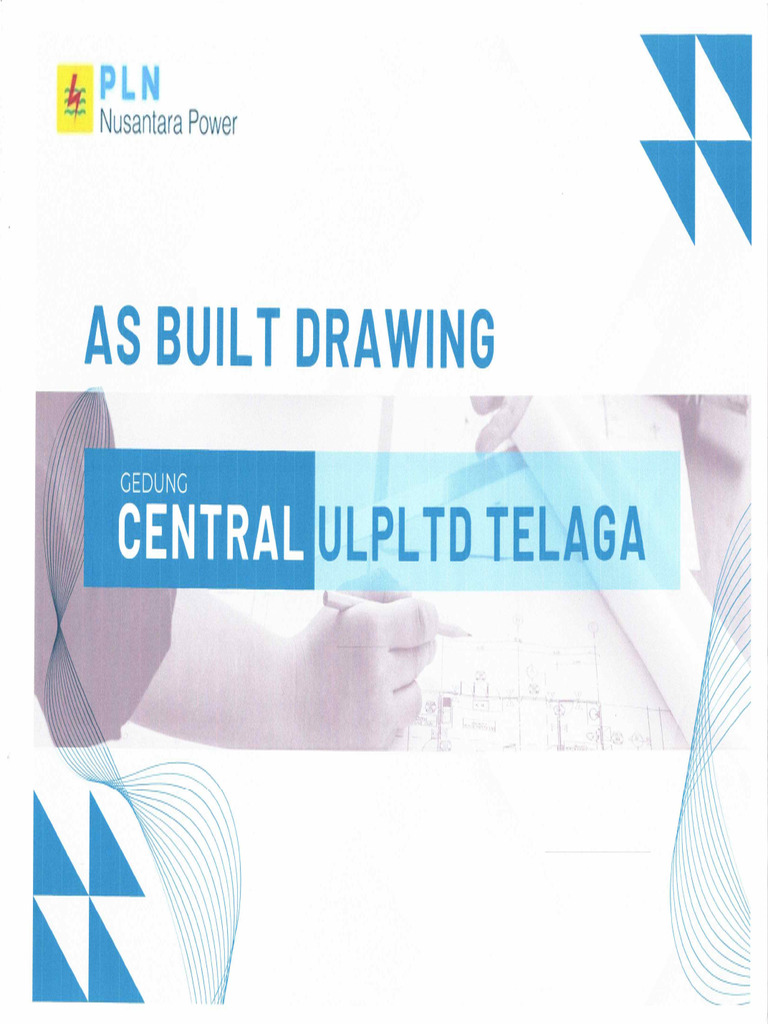 2 - As Built Drawing-Gedung Central PLTD Telaga - TTD | PDF