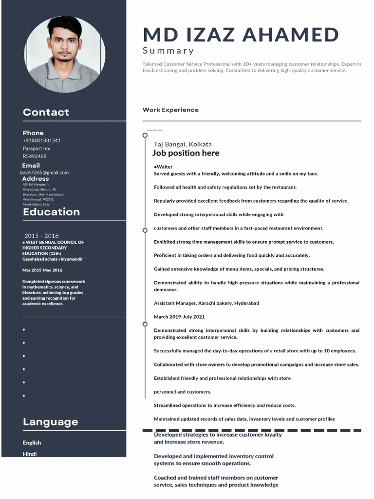 MD Izaz Ahamed | PDF
