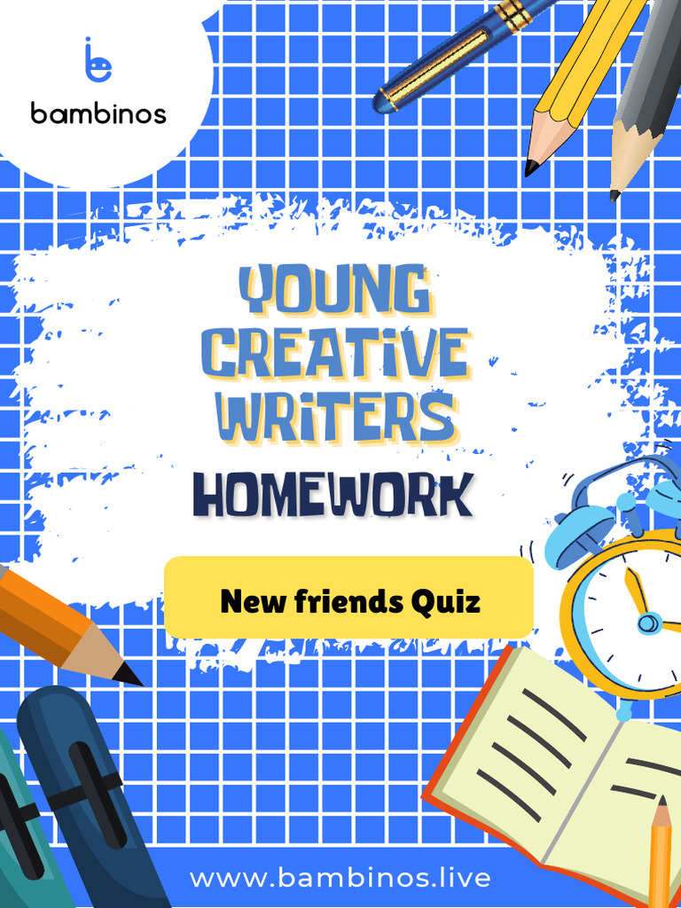 Young Creative Writers Quiz Guide | PDF