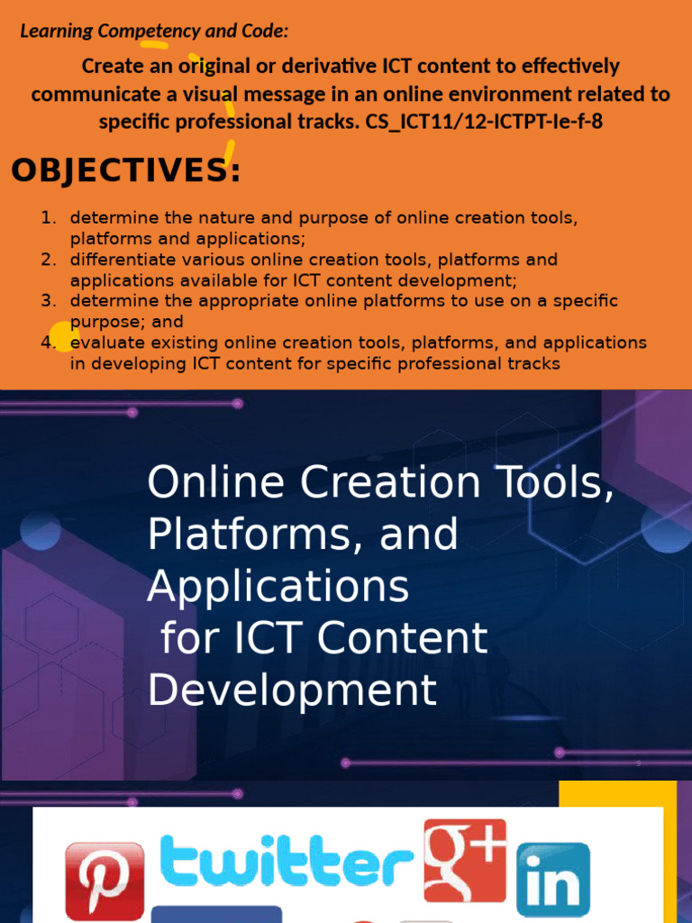 Q4 Lesson 4 Online Tools and Application | PDF | Educational Technology ...