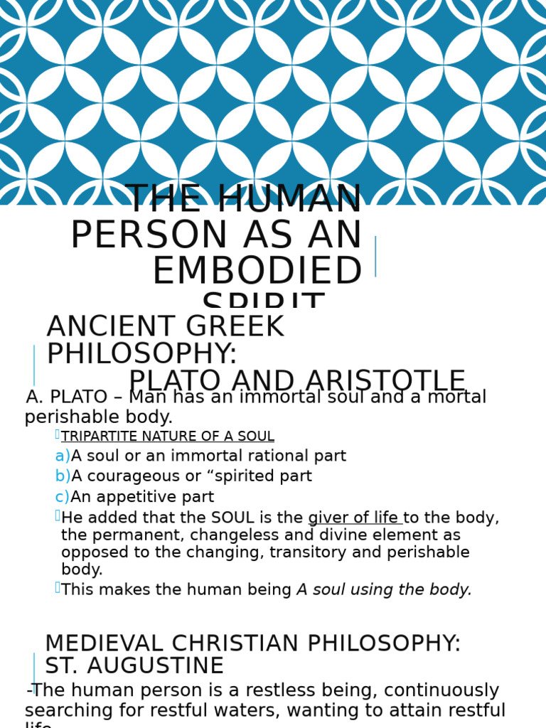 Embodiment in Aristotle's Philosophy | PDF | Phenomenology (Philosophy ...