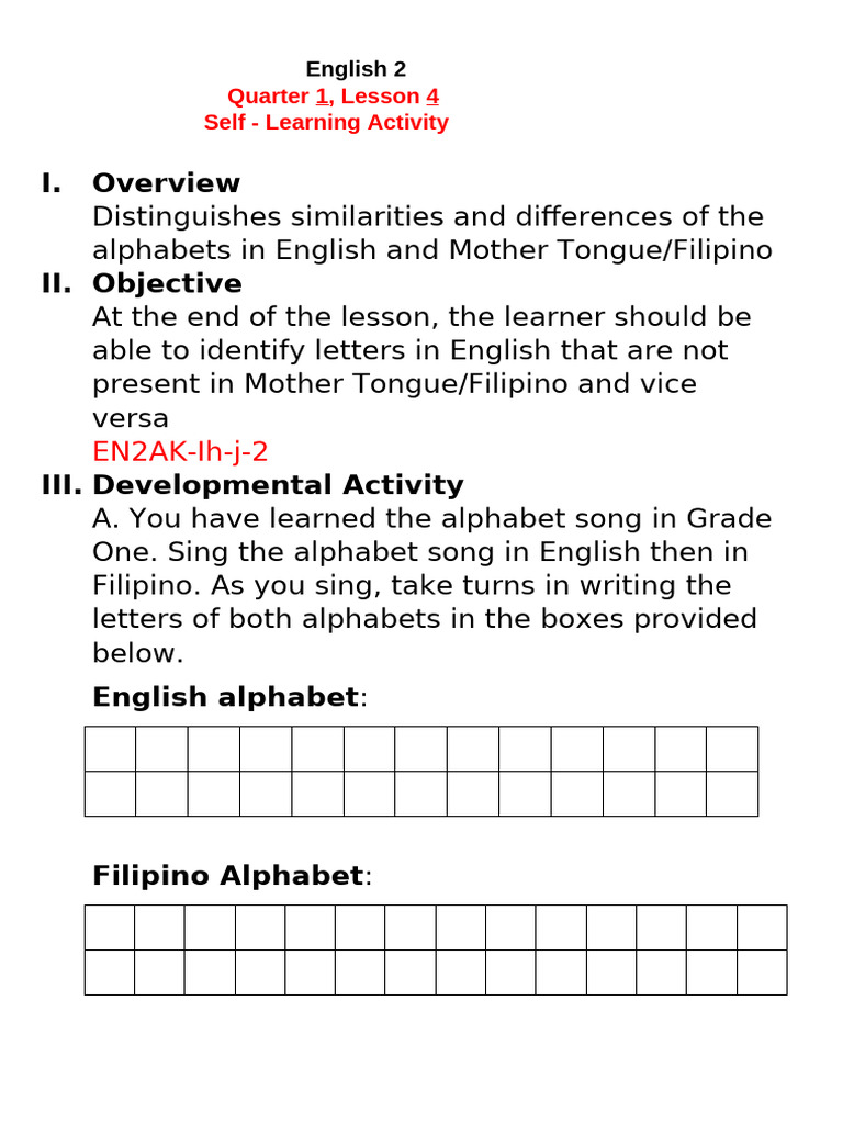1stQ Lesson4 | PDF