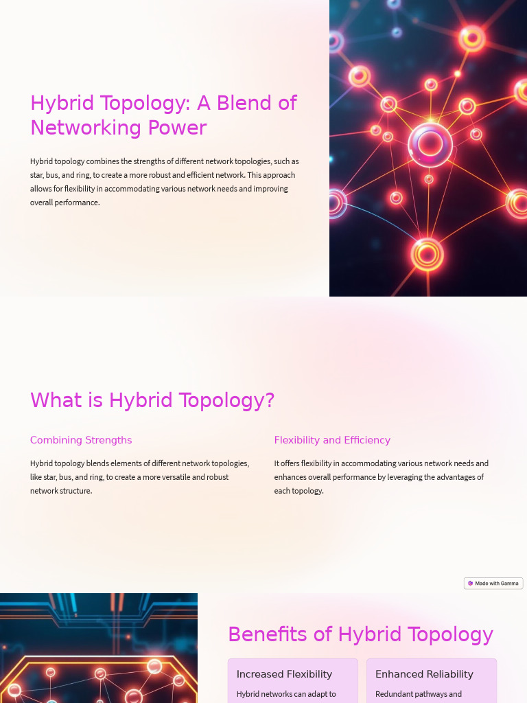Hybrid Topology A Blend of Networking Power | PDF | Computer Network ...