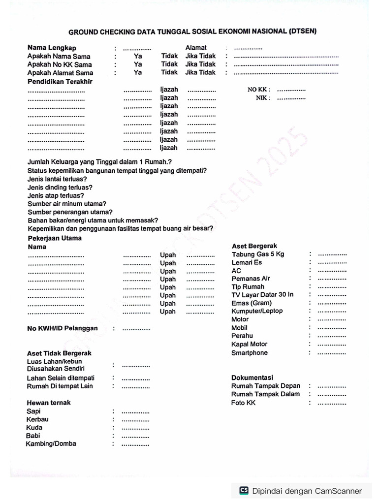 Form Groundcheck 2025 | PDF
