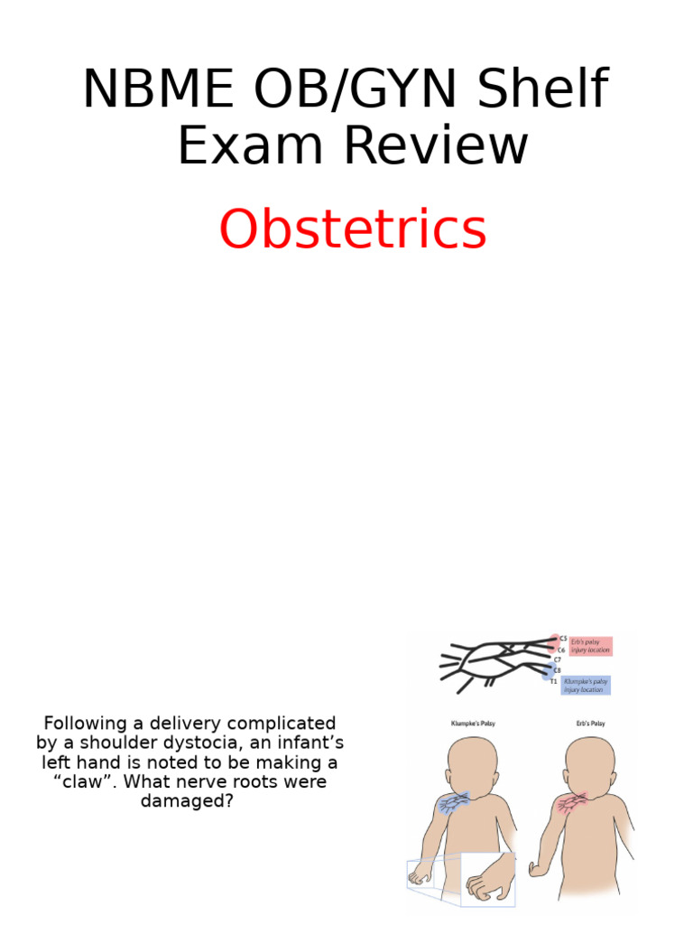 ShelfReview OB | PDF | Childbirth | Medical Specialties