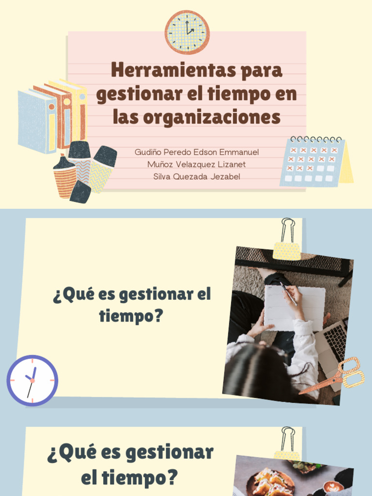 Estrategias para Gestionar el Tiempo | PDF | Gestión del tiempo ...