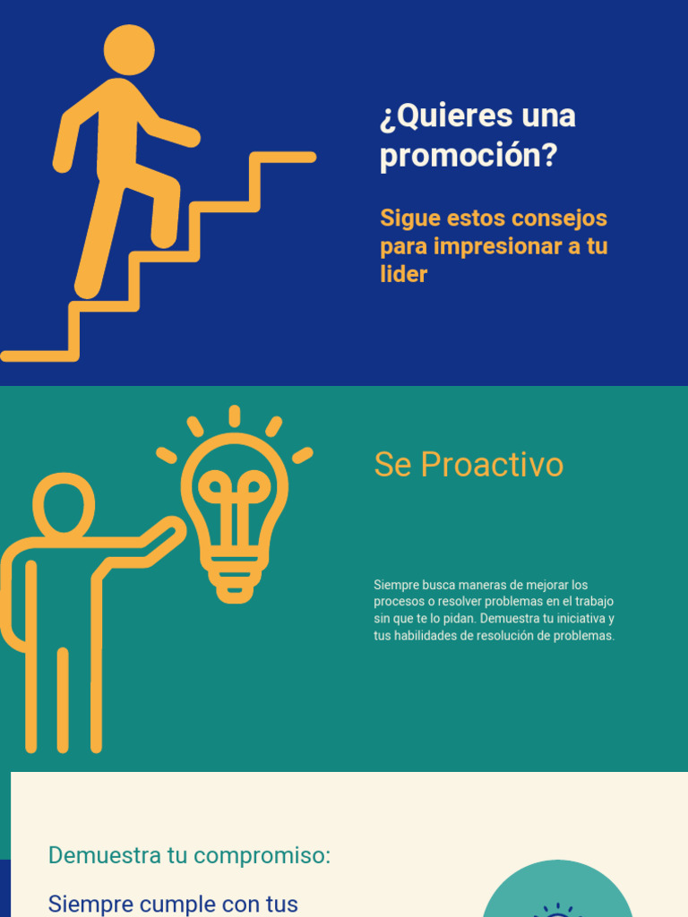 Consejos para conseguir una promoción | PDF