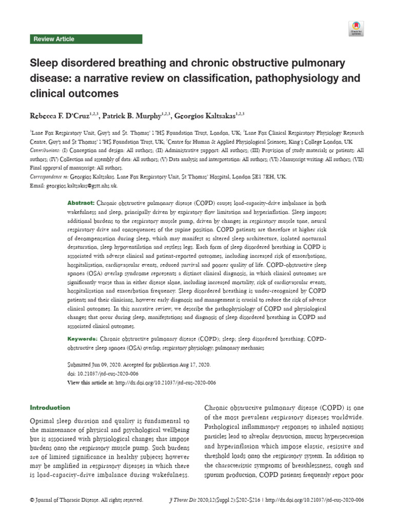 Breathing and COPD | PDF | Chronic Obstructive Pulmonary Disease ...