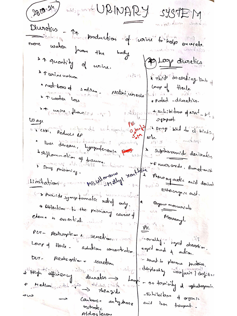 Diuretics | PDF