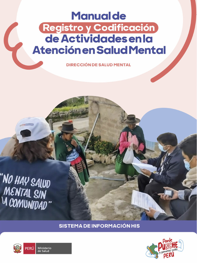 Manual de Registro en Salud Mental 2025 | PDF | Psicoterapia | Salud mental