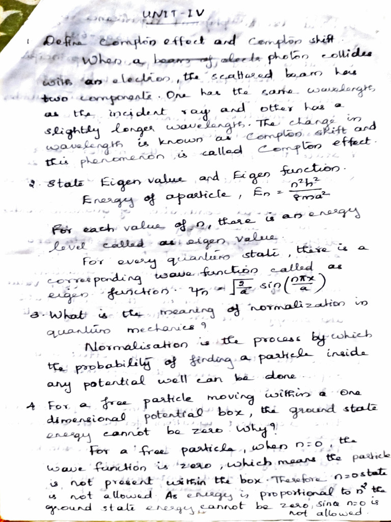 Unit IV QB | PDF
