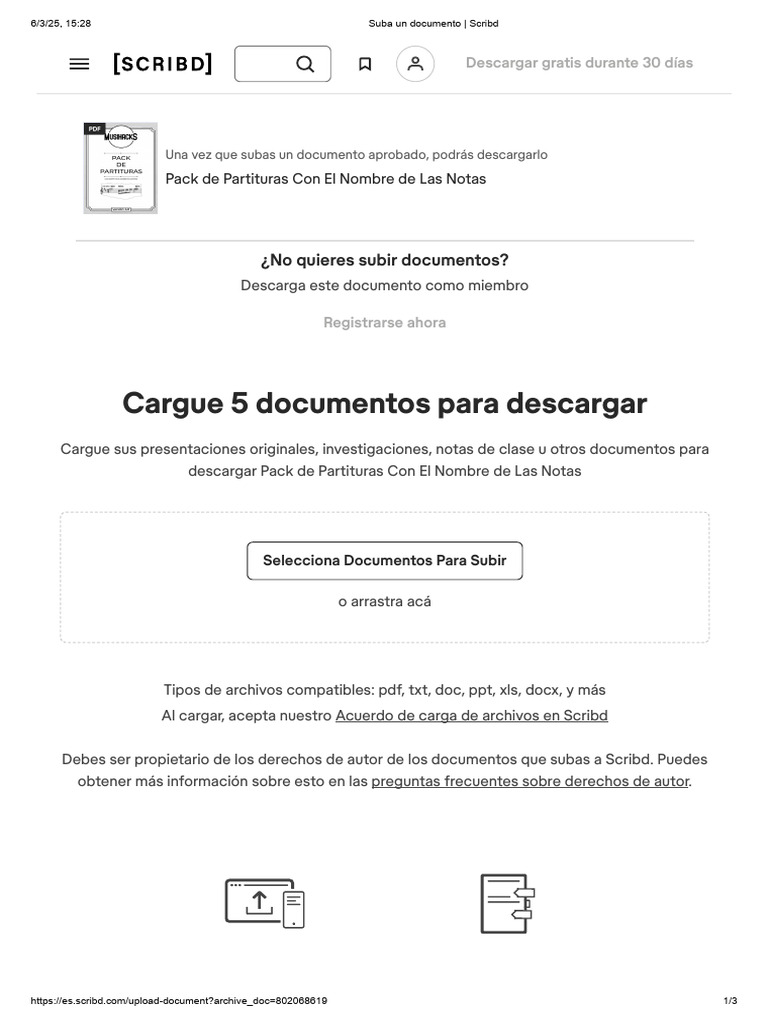 Suba Un Documento - Scribd | PDF | Scribd | Red mundial