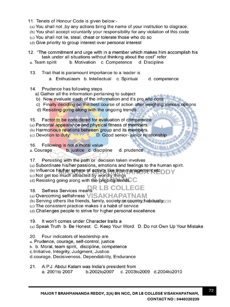 T1 Final NCC Book (5) (1) - 72 | PDF