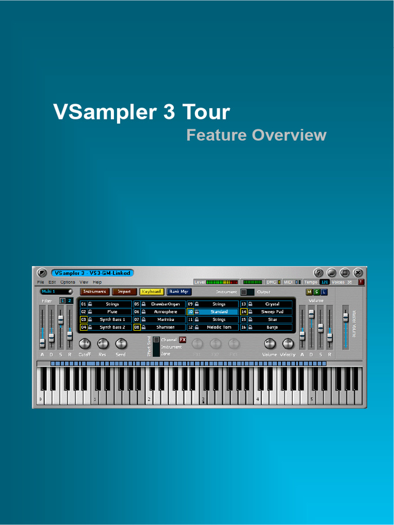 Vsampler3en Tour | PDF | Data Compression | Sampling (Signal Processing)